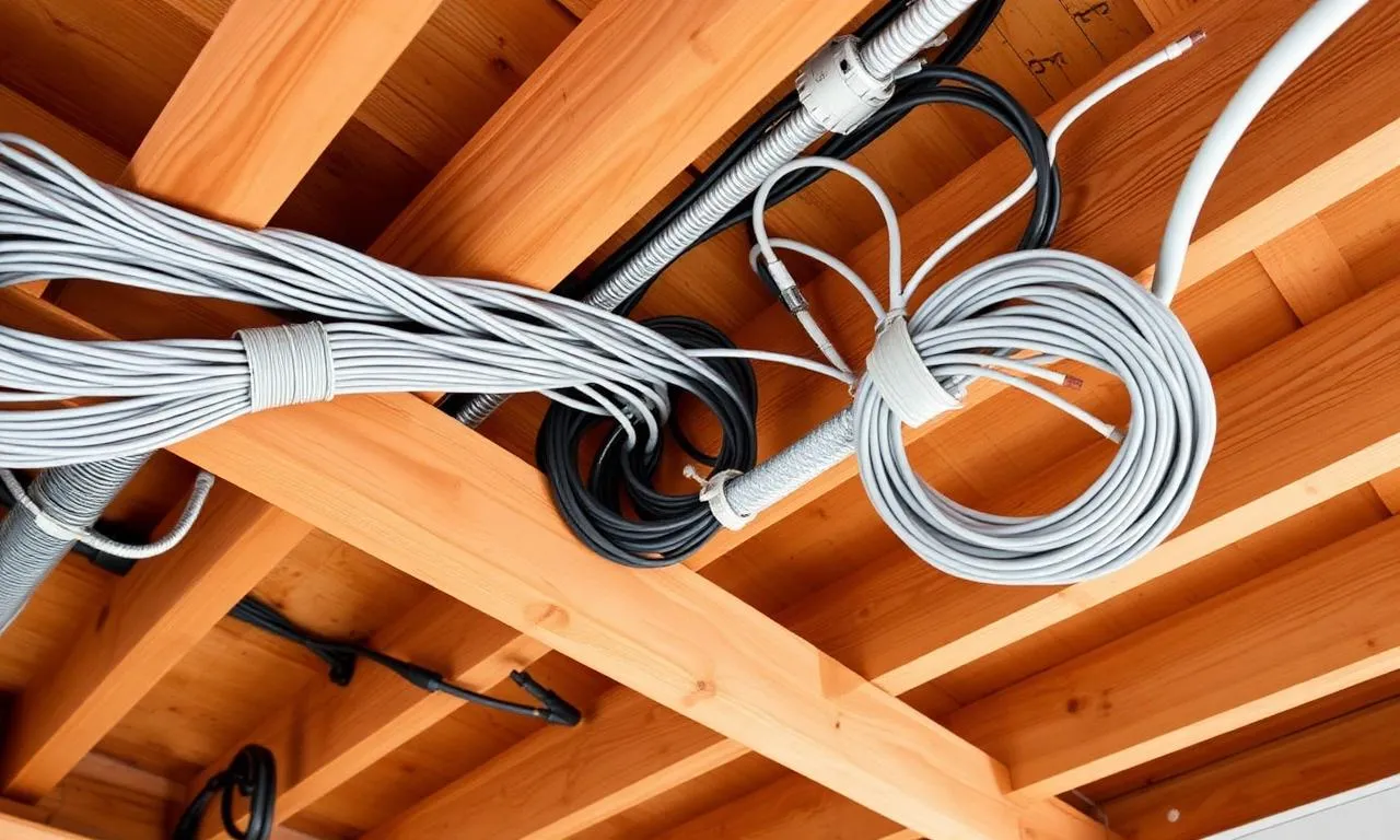 Kellyville electrician working at a family home in North Kellyville