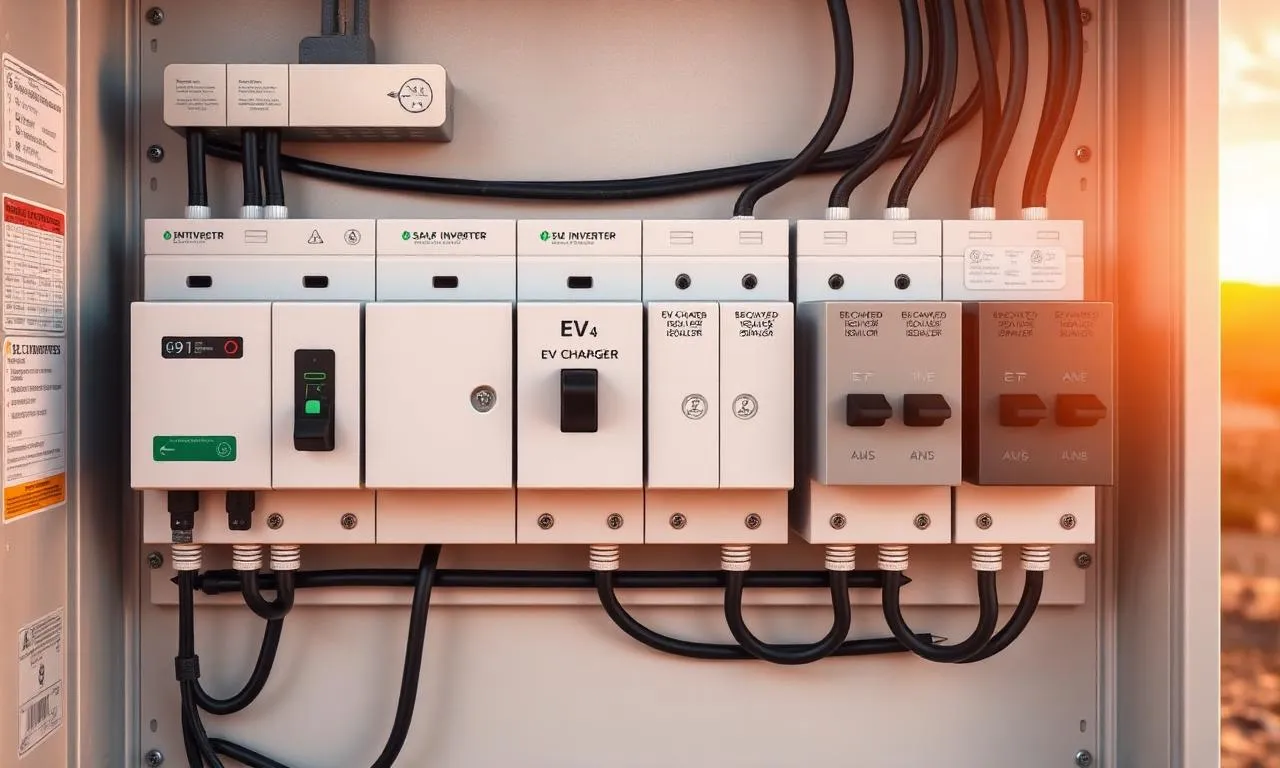 Switchboard upgrade with EV charger isolator at a Rouse Hill home